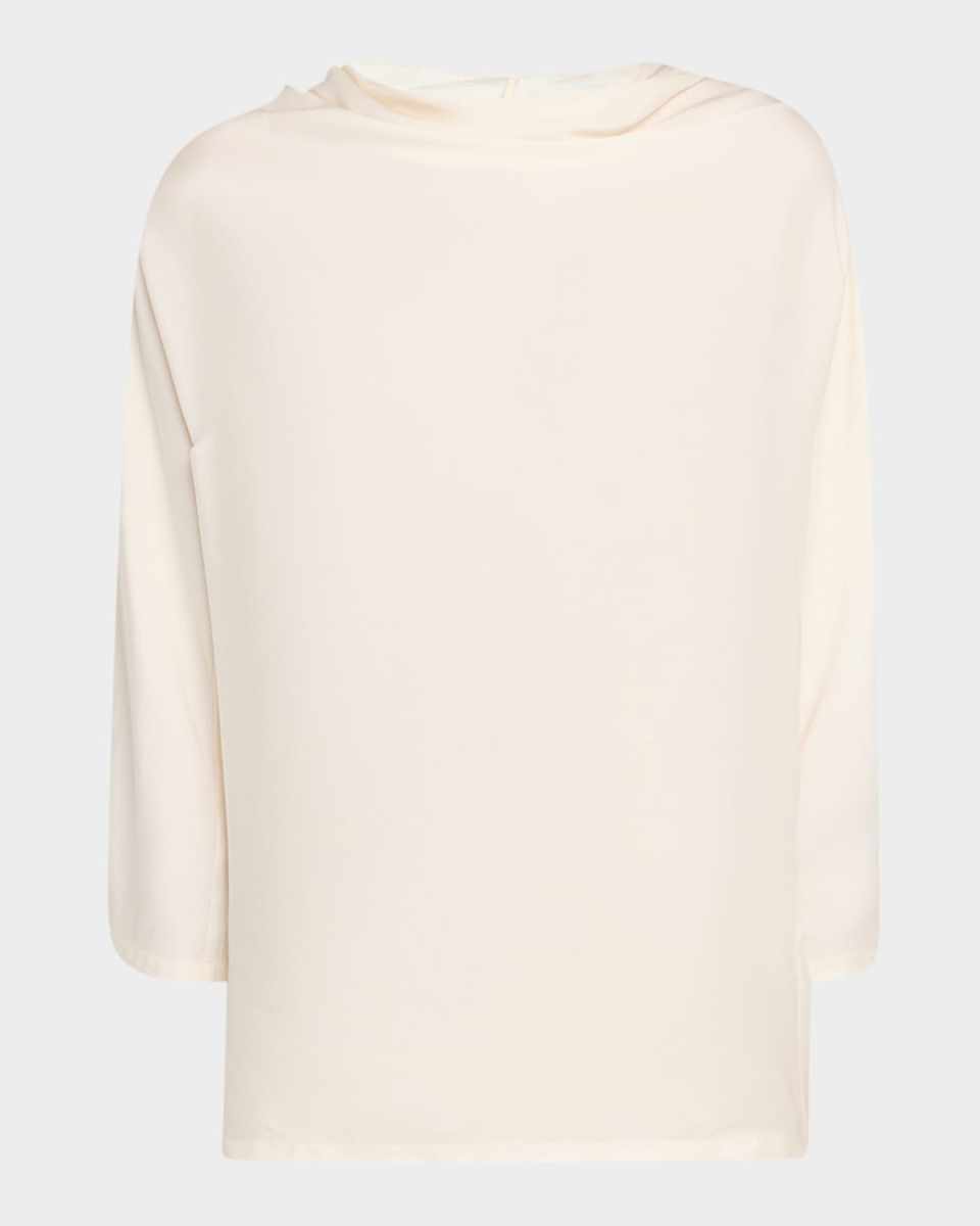 Fluid Cowl-Neck Top
